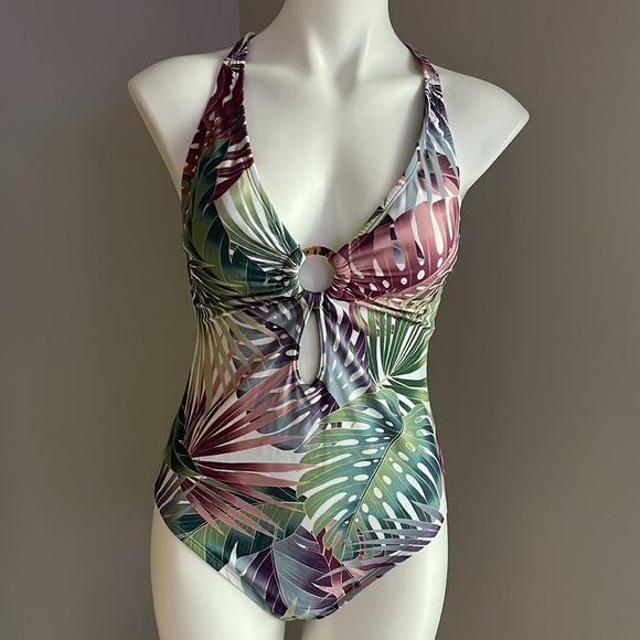 Bleu Rod Beattie One Piece Swimsuit Size 10 NEW! - Picture 2 of 6